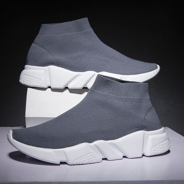 

women socks shoes woman outdoor casual socks sneakers women breathable light elastic sneakers women walking shoes1, Black