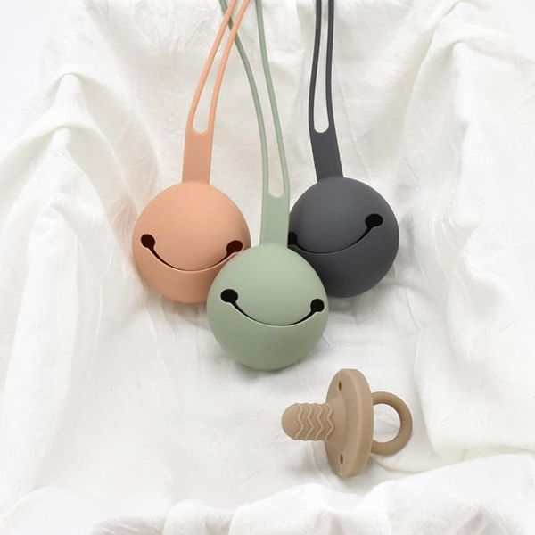 

pacifiers# portable baby silicone pacifier case infant soother holder dummy box travel nipple storage container for born shower gif