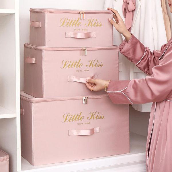 

storage bags clothes quilt bag household clothing box wardrobe large size boxes big capacity foldable locker to organize