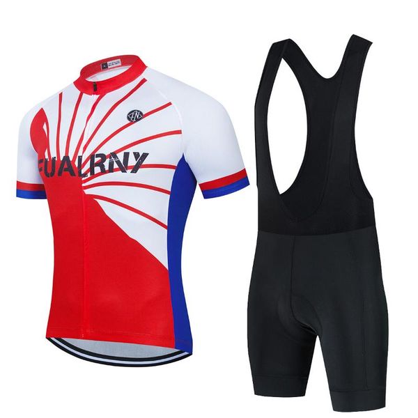 

racing sets fualrny 2021 pro team bicycle cycling clothing women quick dry jersey set ropa ciclismo mujer mountain bike, Black;blue