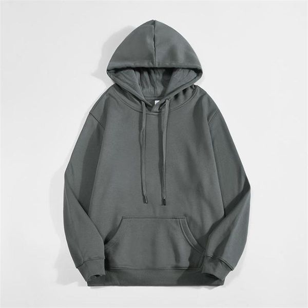 

men's hoodies & sweatshirts men thick fleece autumn winter warm sweatshirt hip hop streetwear male loose hooded pullovers women hoodi, Black