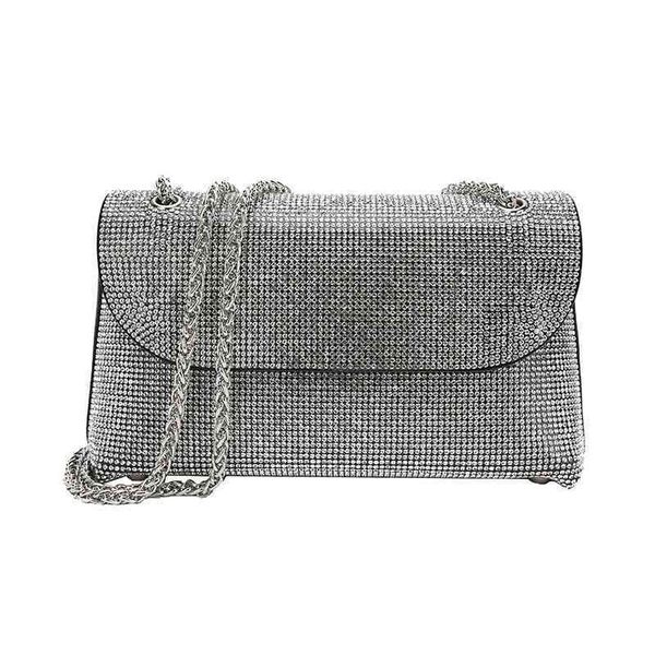

women luxurys designers bags 2021 fashion crystal diamond clasp clutch glitter silver evening par designer handbag handbags totes crossbody