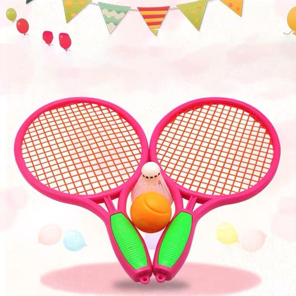 

children's badminton racket sporting goods outdoor parent-child racquet suit for beginners sets