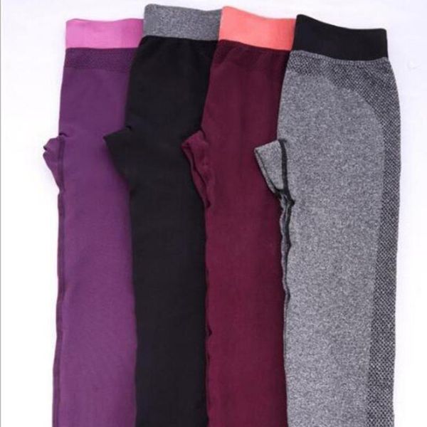 

women's leggings jgs1996 women quick drying high elasticity fitness yoga trousers outdoor professional running pants gym sport legging, Black