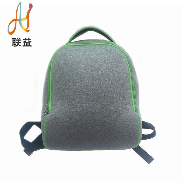

men's and women's simple diving material schoolbag snowflake cloth
