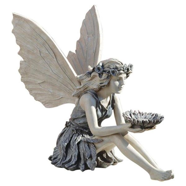 

garden decorations fairy statue beautiful angel for sculpture realistic figure ornament stone yard art outdoors indoor decoration