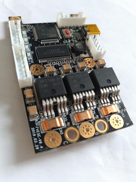 

[upgrade version] vesc6 hardware v4 complete replacement same size interface drv8301 esc fingerprint access control