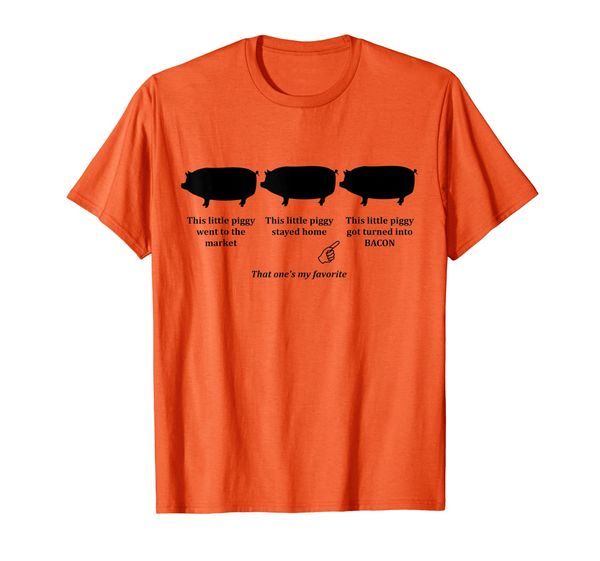 

Funny t shirt, Newman Works, This little piggy BACON, Mainly pictures