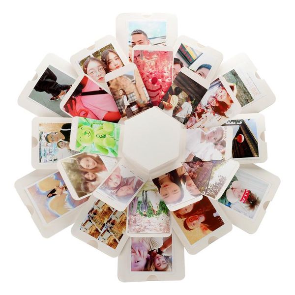 

gift wrap creative explosion diy surprise party love box for anniversary scrapbook po birthday