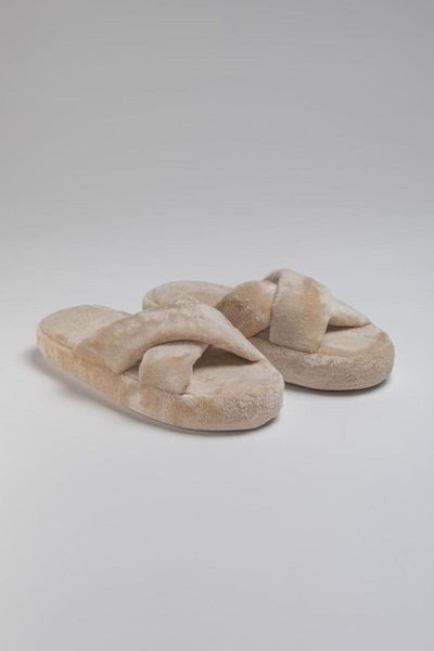 

slippers women's beige slipper 0001, Black