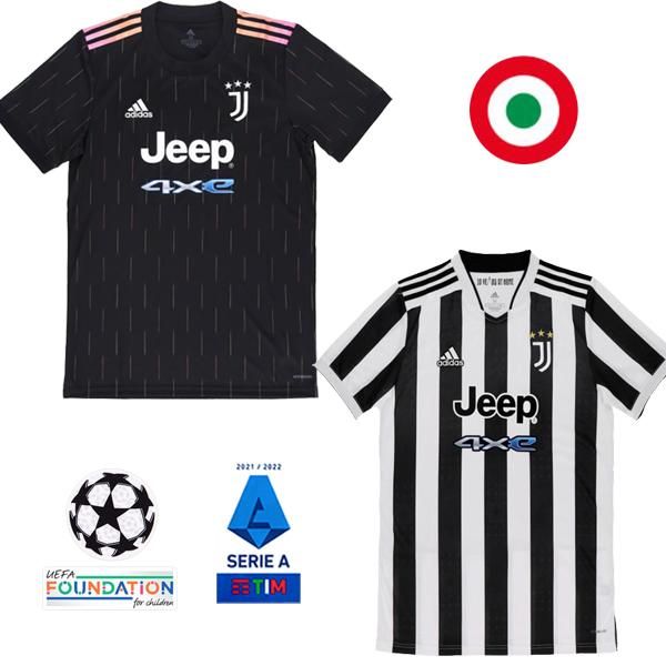 

juventus 21 22 home away soccer jerseys ronaldo dybala kits 2021 2022 chiellini bonucci morata chiesa mckennie football shirt juve men kids, Black;yellow