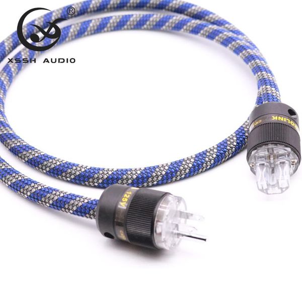 

smart power plugs pure copper ypc400# hifi us ac cable for cd 15a amp eu plug line