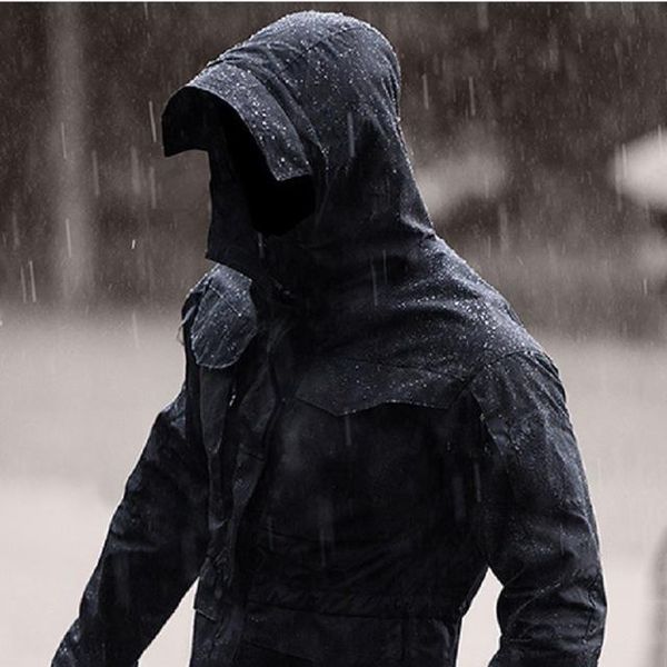 

men's jackets m65 uk us army clothes casual tactical windbreaker men waterproof flight pilot coat hoodie military field jacket winter a, Black;brown