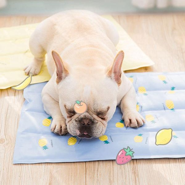 

[mpk store] cooling pad dog summer beds sleeping mat ice heat dissipation in pvc leak-proof kennels & pens