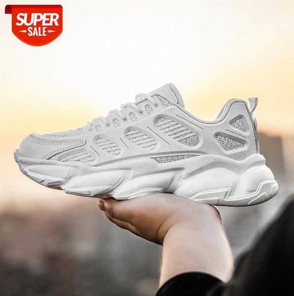 

breathable men's shoes mesh thick-soled casual old ins sports #vl2g