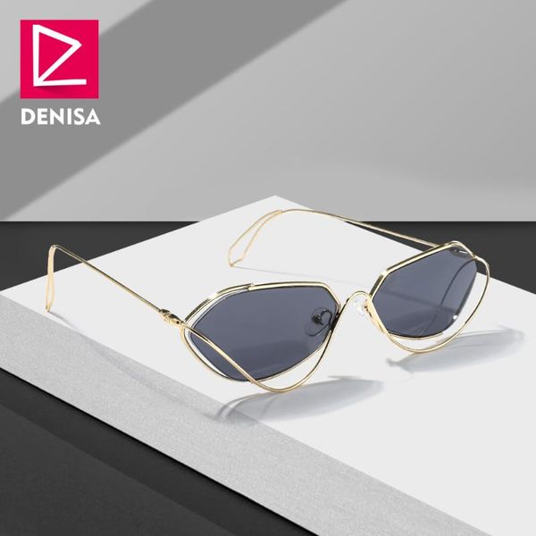 

retro small oval sunglasses women fashion vintage polygon glasses eyewear male g22080, White;black