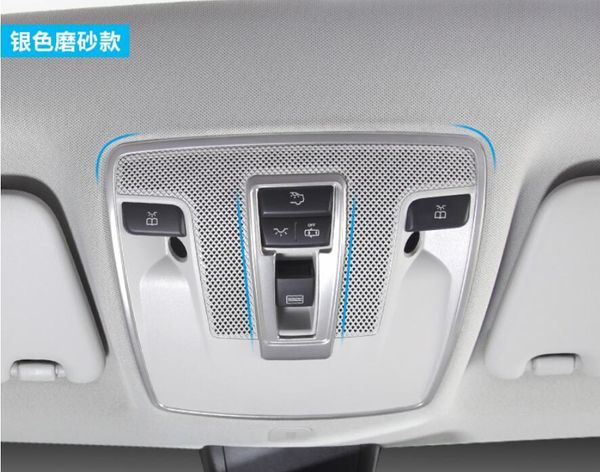 

other interior accessories car for cla 200 220 w117 2014 - 2021 upper roof reading light lamp decoration molding cover kit trim 2 pcs