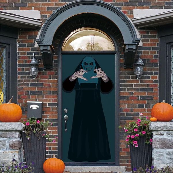 

window stickers fear halloween background wall sticker decoration decal decor diy party for home 2021#25