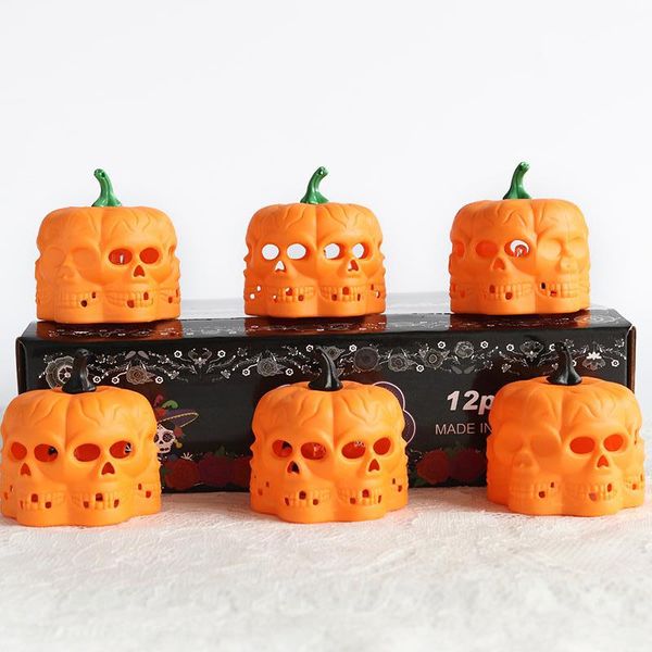 

halloween pumpkin lantern electronic candle (with battery) holiday gift
