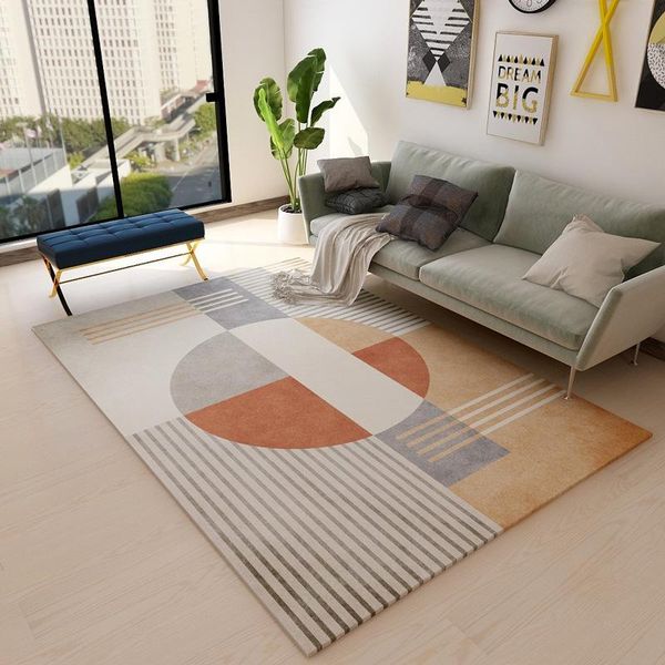 

carpets modern minimalist carpet living room coffee table blanket sofa wind bedroom household floor mats nordic bedside