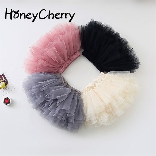 

children's skirt autumn girl half-length princess peng skirt kids pretty skirts 210515, Blue