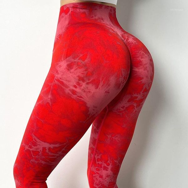 

women's pants & capris women leggings high waist legging seamless tie dye fashion bubble buslim stretch pant, Black;white