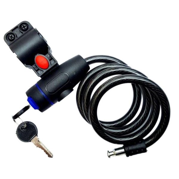 

bike locks mountain chain lock wire ring accessories bicycle anti-theft safe