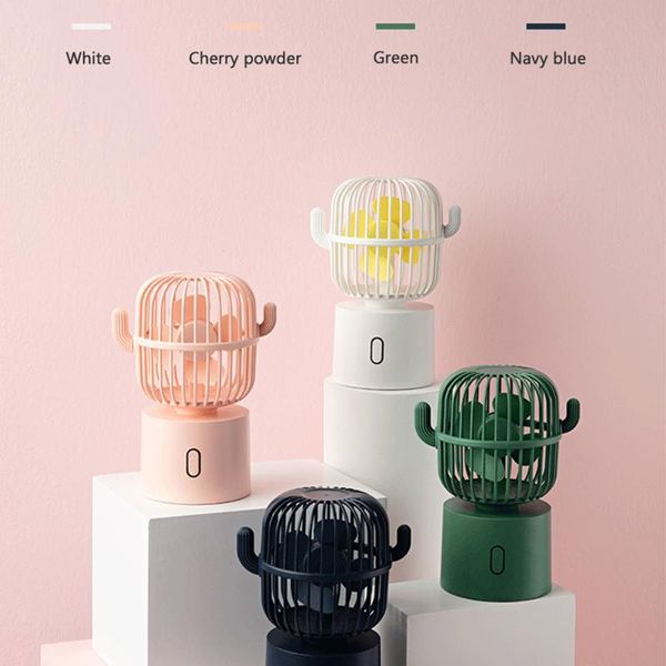 

electric fans mini usb fan deskshaking head long standby portable mute 3-gears creative gift