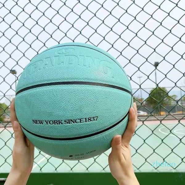 

merch basketball balls commemorative edition pu game girl size 7 with box indoor and outdoor