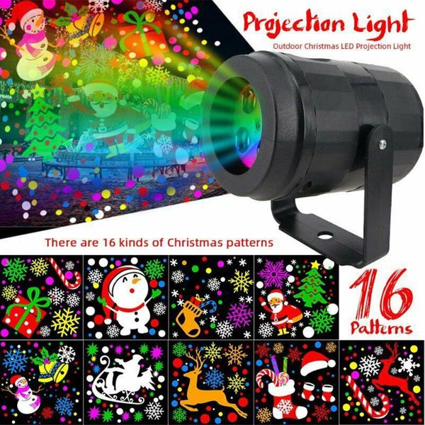 

party decoration led christmas projector lights outdoor indoor xmas stage light snowflake projection laser lamp holiday special