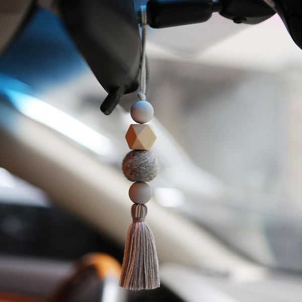 

modern fashion car rearview mirror pendant street trend interior styling cute accessories for girls decoration decorations