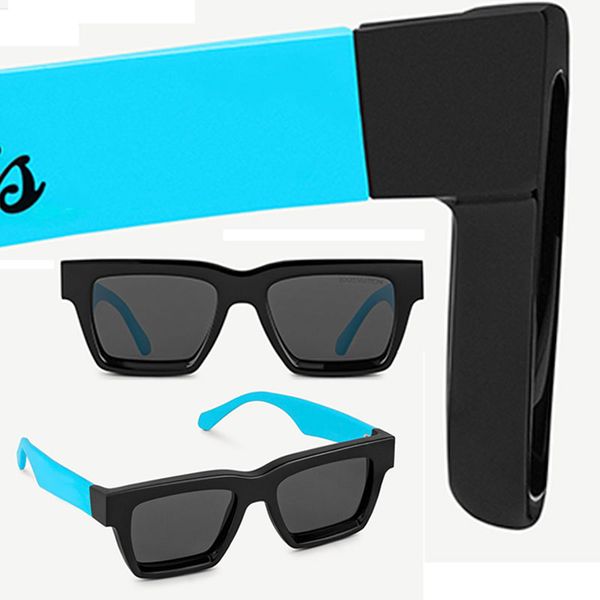 

men designer sunglasses z1555e 2021 quarter square frame glasses 1555 uv400 protection high original box mens simple and stylish, White;black