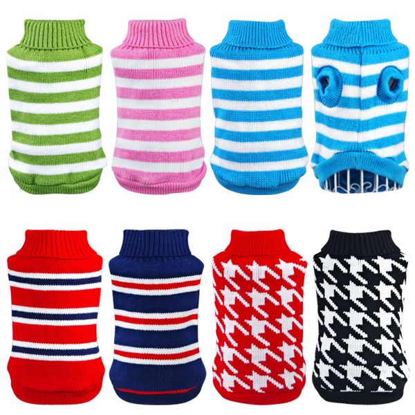 Vary Colors Abbigliamento per cani per cani di piccola taglia Camicia Maglione per gatti Vestiti per animali domestici per cani Cappotto Giacca Gilet Animali domestici Gatti Abbigliamento Chihuahua