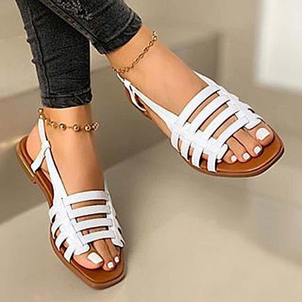 

women's sandals 2021 summer shoes ladies foam woman platform slip on beach sandal for flat with big size, Black
