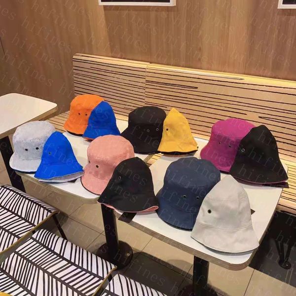 

designer bucket hat mens cap stingy brim hats for letters beach fisherman caps with four season fashion cool breathable 6 color, Blue;gray