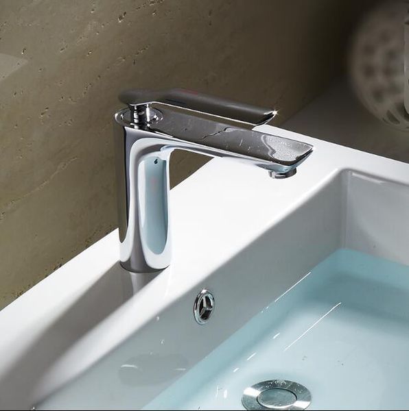 

bathroom sink faucets chrome brass single lever and cold faucet basin
