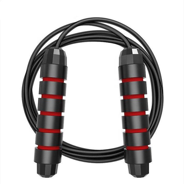 

weighted steel wire jump skipping rope jumping training personal home gym crossfit skip sport ropes