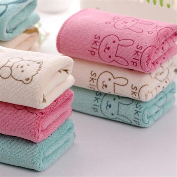 

towel 2pcs/lot cute microfiber absorbent drying bath beach washcloth swimwear household towels random