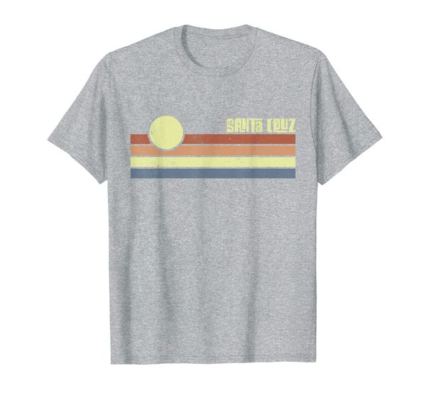 

70s 80s ca santa cruz t-shirt, White;black