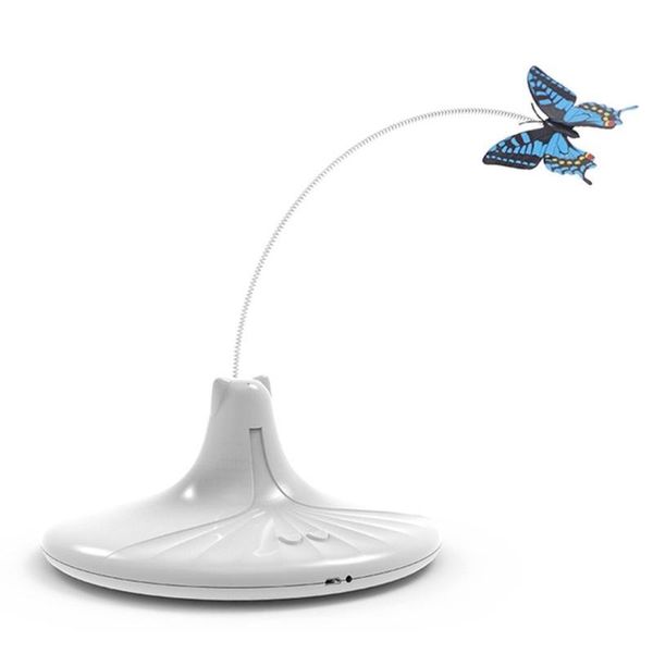 

cat toys pet electric toy charging automatic rotation funny interactive butterfly flying