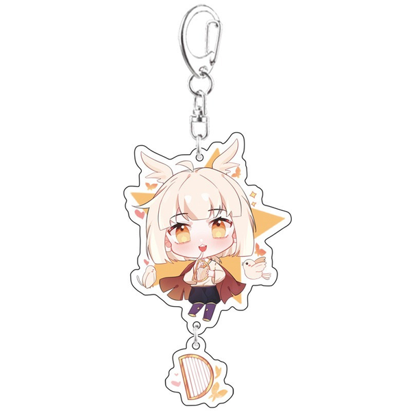 

game sky children of light keychain man acrylic cute funny key ring woman kids lamel teth daleth key chains jewelry llaveros, Slivery;golden