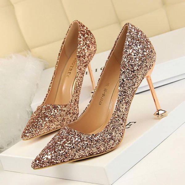 

dress shoes fashion pointed toe women's thin high heels women pump heel woman wedding party ladies work, Black