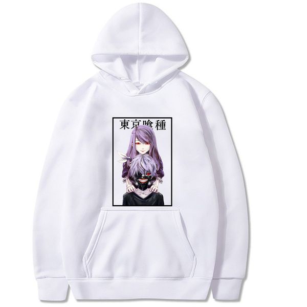

tokyo ghoul fashion anime element hoodies pullovers clothes y0319, Black