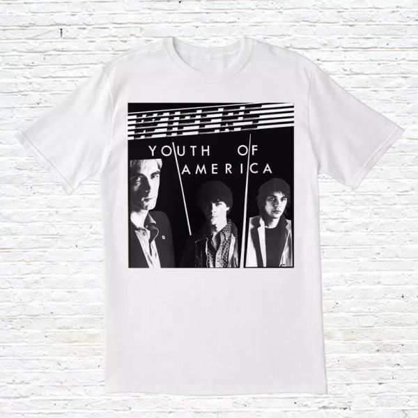 

wipers 'youth of america' t-shirt, White;black