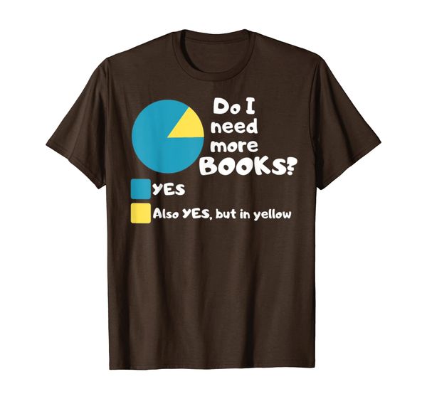 

Do I need more books Reader Book lover TShirt, Mainly pictures