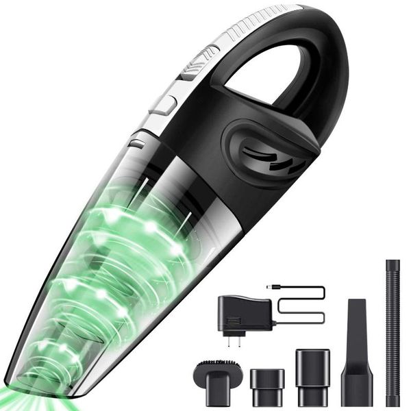 

vacuum cleaner 120w mini car 6000pa auto interior 12v handheld for wet and dry
