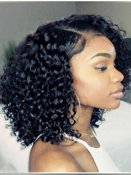 

women short afro curly wigs black synthetic wig heat safe cosplay cosplay hallow