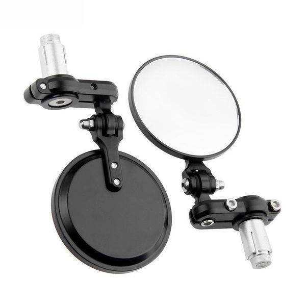 

handlebars 1 pair metal retro motorcycle accessories modified handle mirror reversing reflective rearview