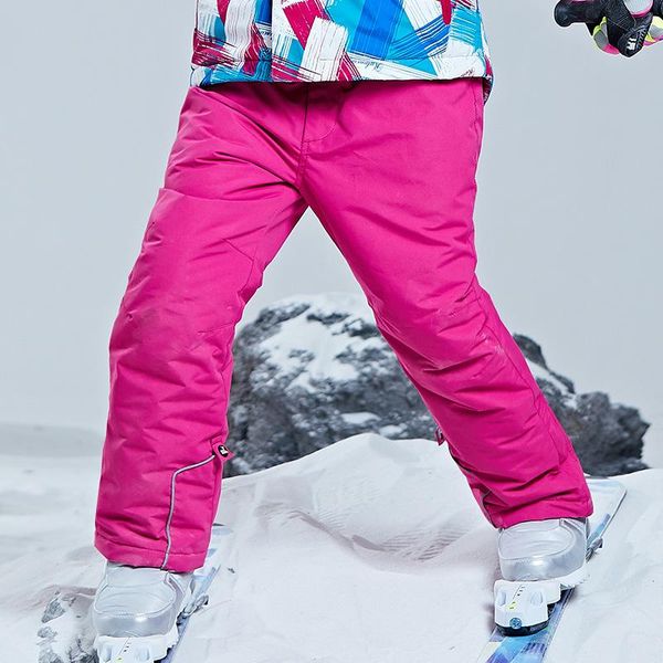 

skiing pants winter girls ski windproof overall children waterproof thermal snowboard kids boys snow trousers