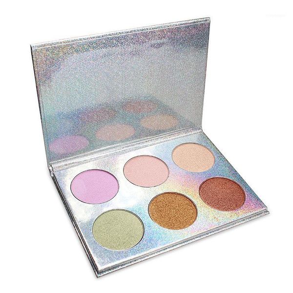 

6-color high-gloss eyeshadow moisturizing polarized symphony powder without logo1